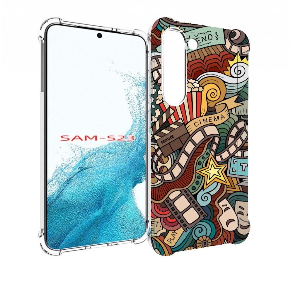

Чехол MyPads любимое кино для Samsung Galaxy S23, Прозрачный, Tocco