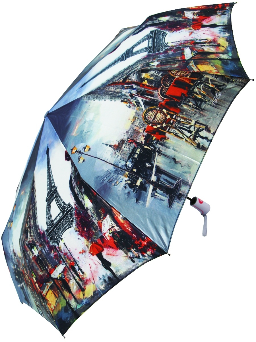 

Зонт женский Popular Umbrella 2605 молочный, 2605