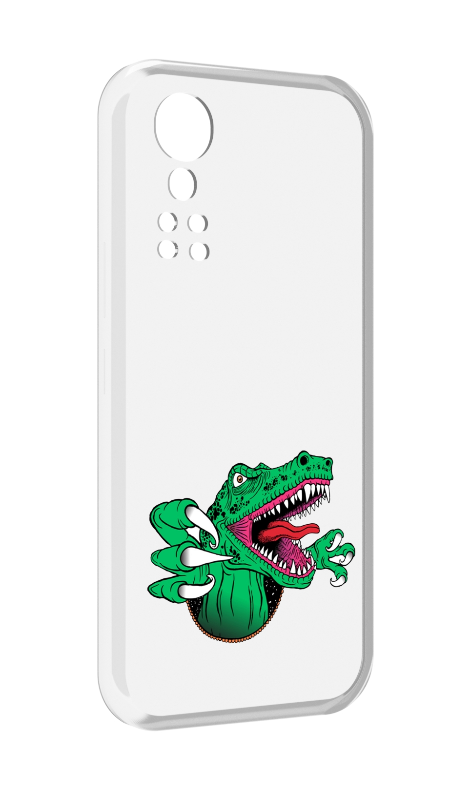 

Чехол MyPads крокодил для ZTE Axon 30 5G / Axon 30S, Прозрачный, Tocco