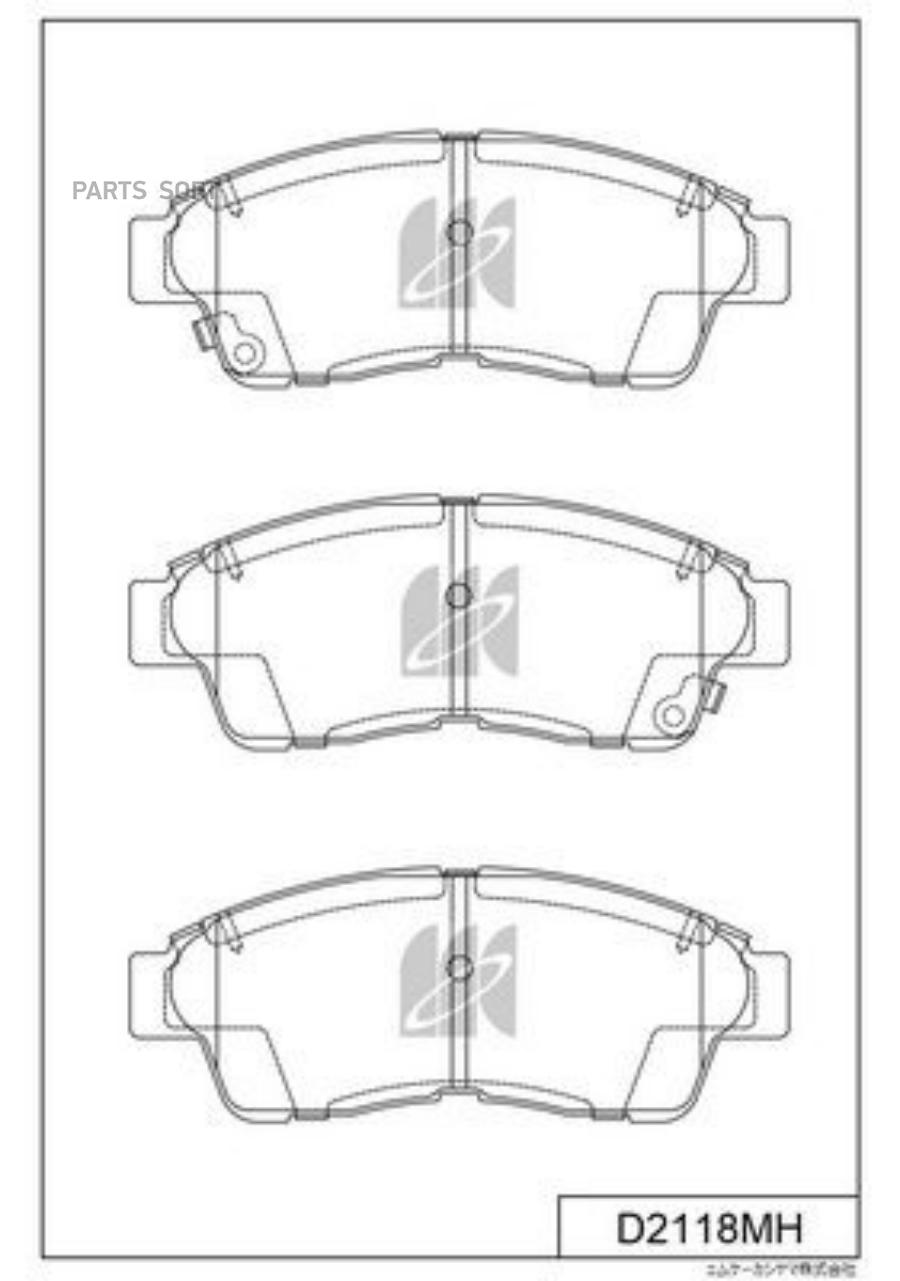 

Колодки Тормозные Toyota Corona/Etc 19#/21# 92-, Rav 4 1# 94-, Ipsum/Etc 1# -01,Mark 9#/10