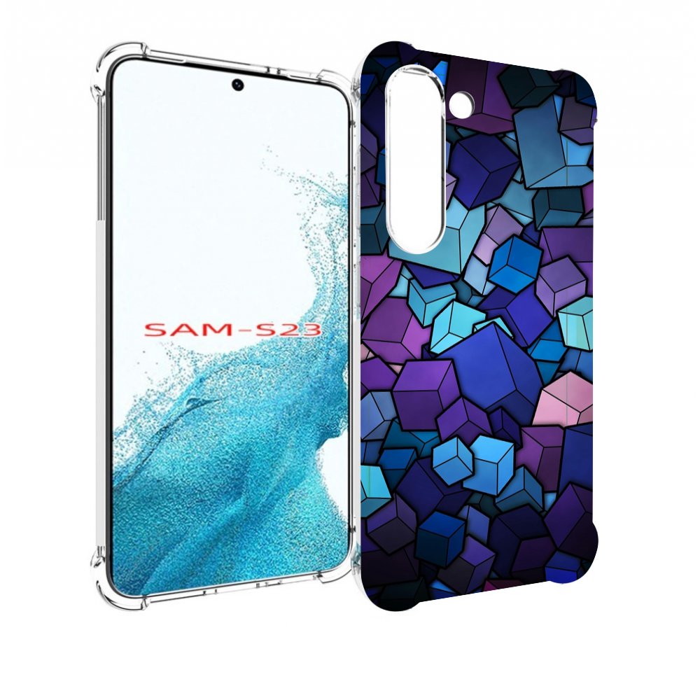 

Чехол MyPads лепестки для Samsung Galaxy S23, Прозрачный, Tocco