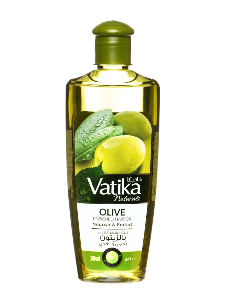 фото Масло для волос питание и защита vatika olive enriched hair oil dabur 200 мл