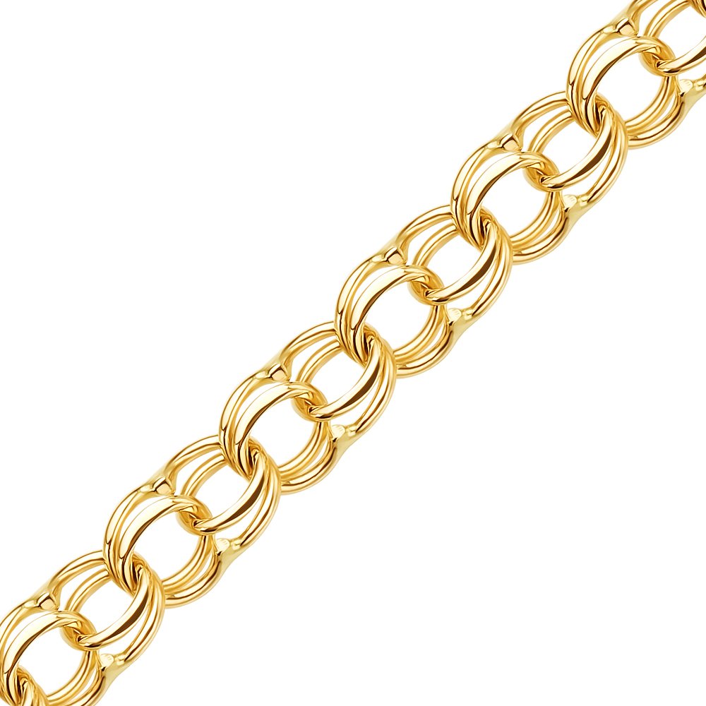 

Цепочка из желтого золота без вставки 55 см 585Gold 504003824, 504003824