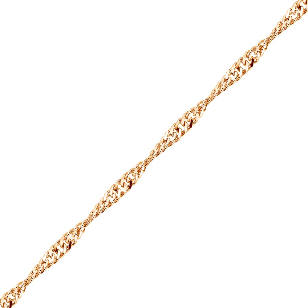 

Цепочка из красного золота 40 см 585Gold 504000918, Золотистый, 504000918