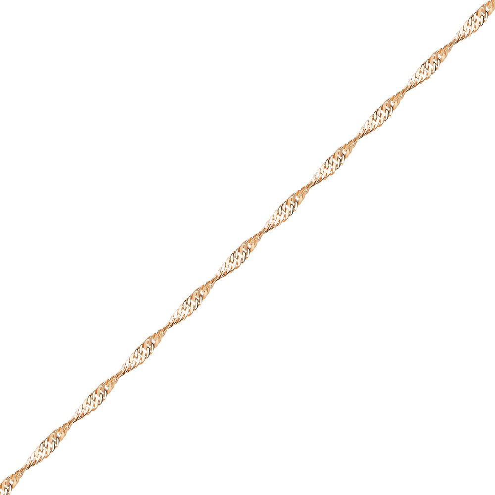 

Цепочка из красного золота 50 см 585Gold 504000918, Золотистый, 504000918