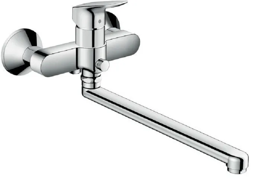 

Смеситель hansgrohe Logis для ванны 71402000, хром, Серебристый