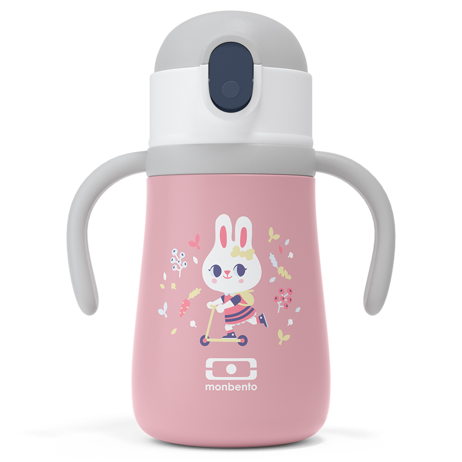 фото Термос детский mb stram 360 мл pink bunny monbento fd-37224011