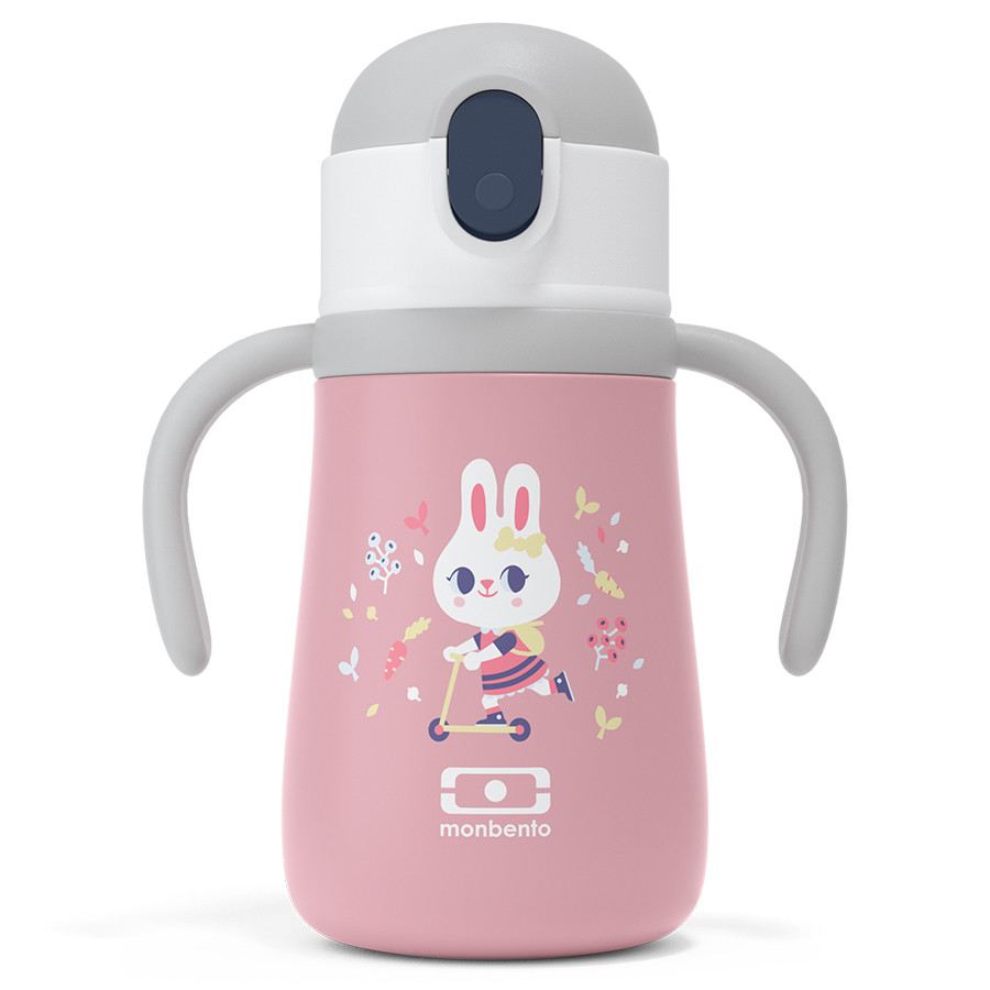 фото Термос детский mb stram 360 мл pink bunny nobrand