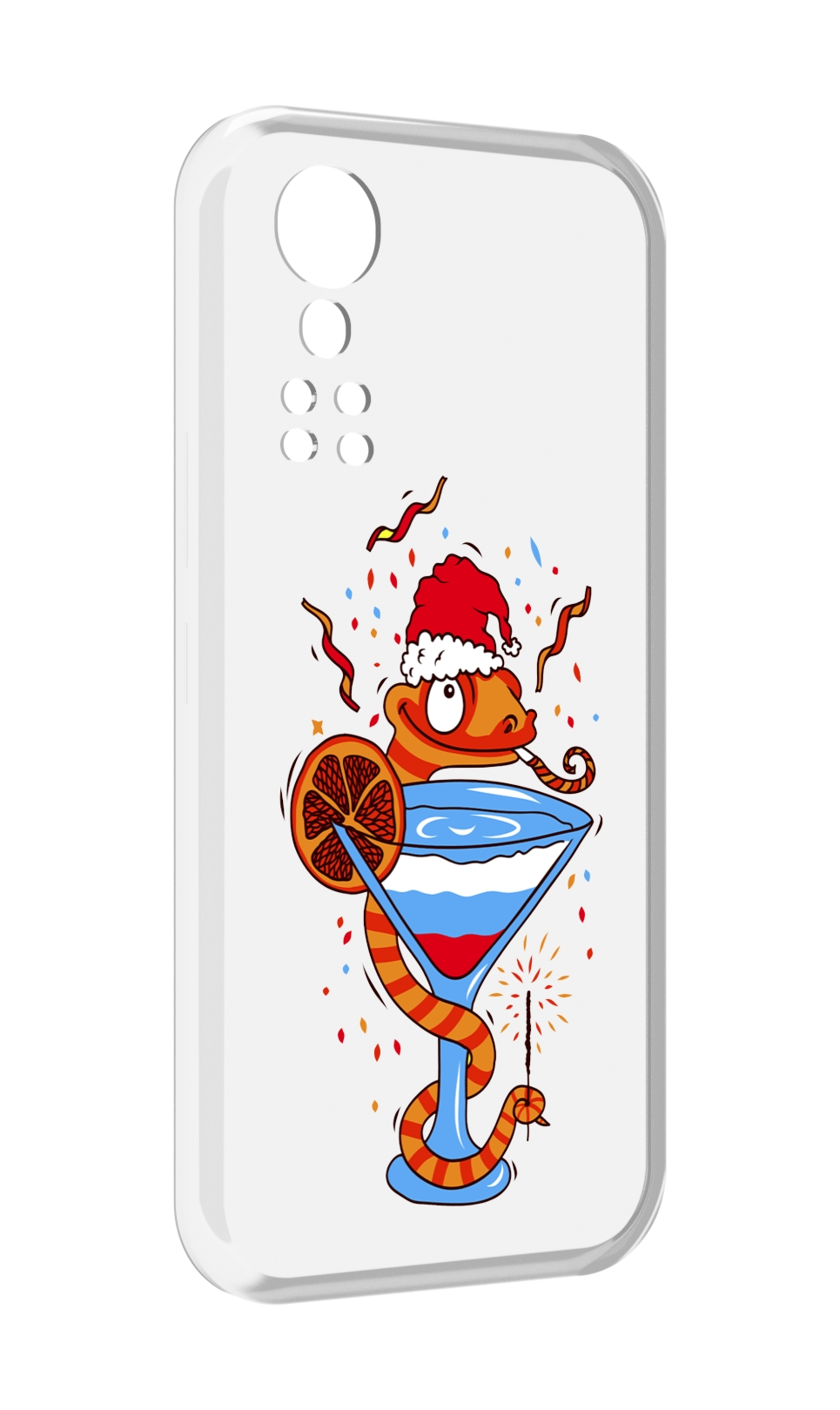 Чехол MyPads змейка для ZTE Axon 30 5G / Axon 30S