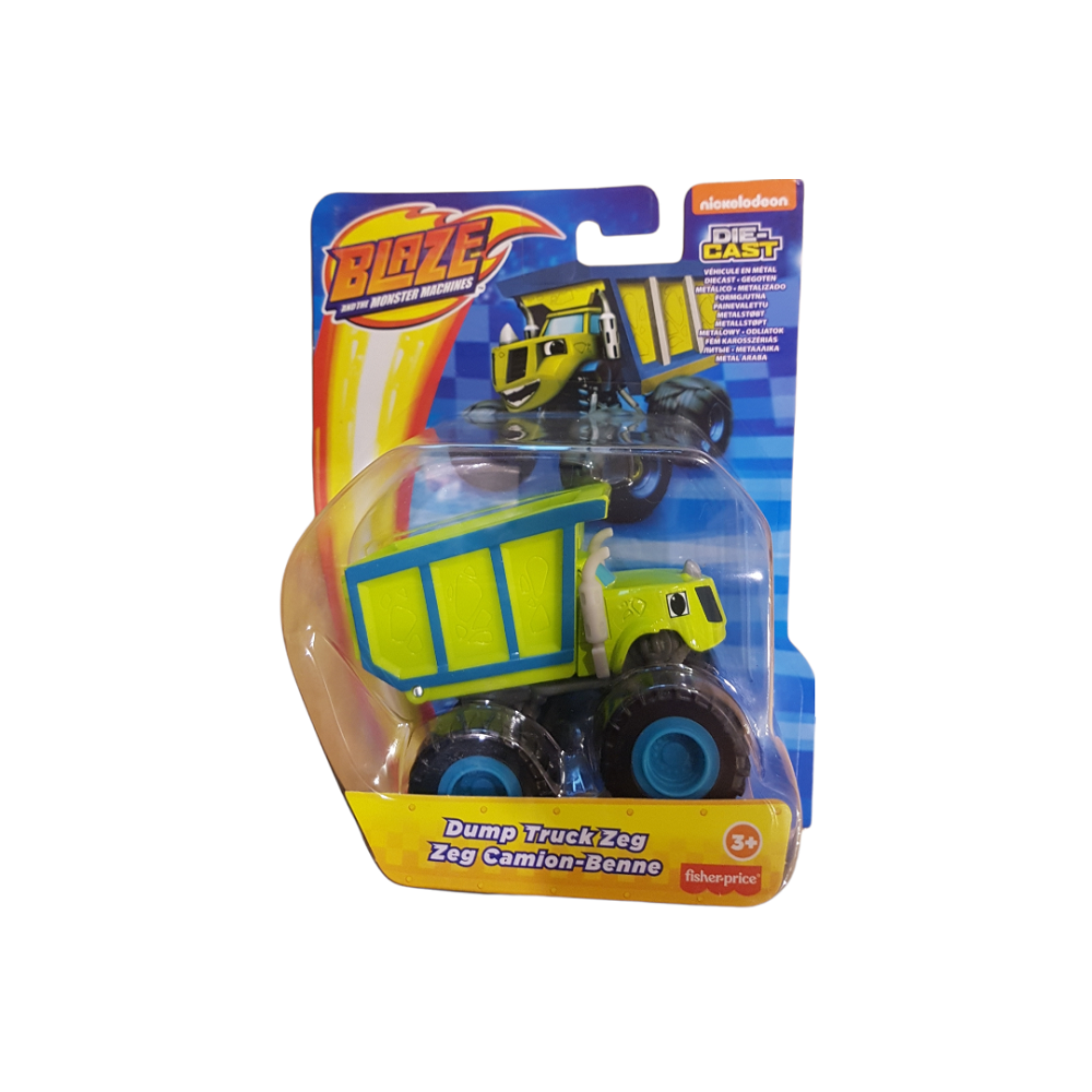 Игрушечная машинка Blaze Zeg Dump Truck Blaze and the Monster Machines GY