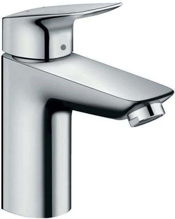 

Смеситель для раковины Hansgrohe Logis 71107000 с донным клапаном Click-clack, Серебристый