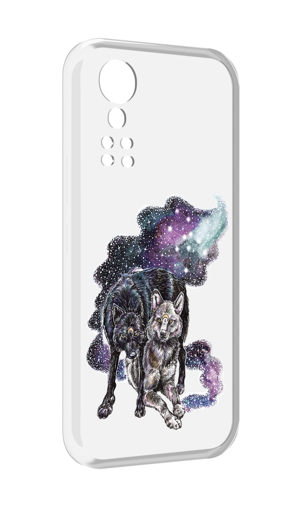 

Чехол MyPads звездные волки для ZTE Axon 30 5G / Axon 30S, Прозрачный, Tocco