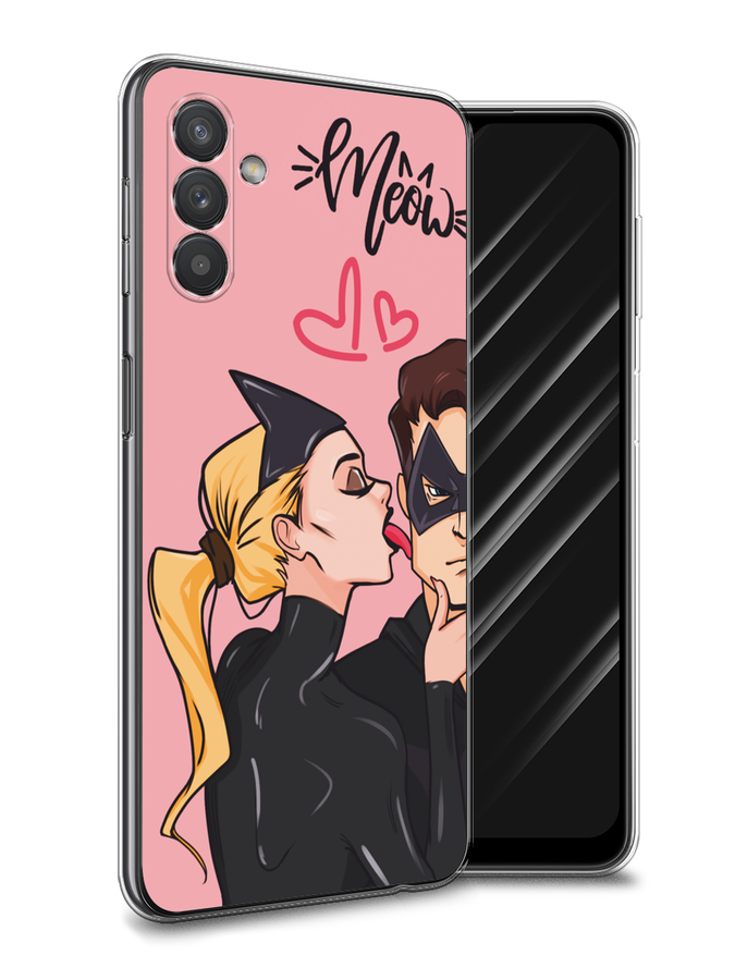 

Чехол Awog на Samsung Galaxy A13 5G/A04s "Kiss of Cat Woman", Розовый;черный;бежевый, 2106450-1