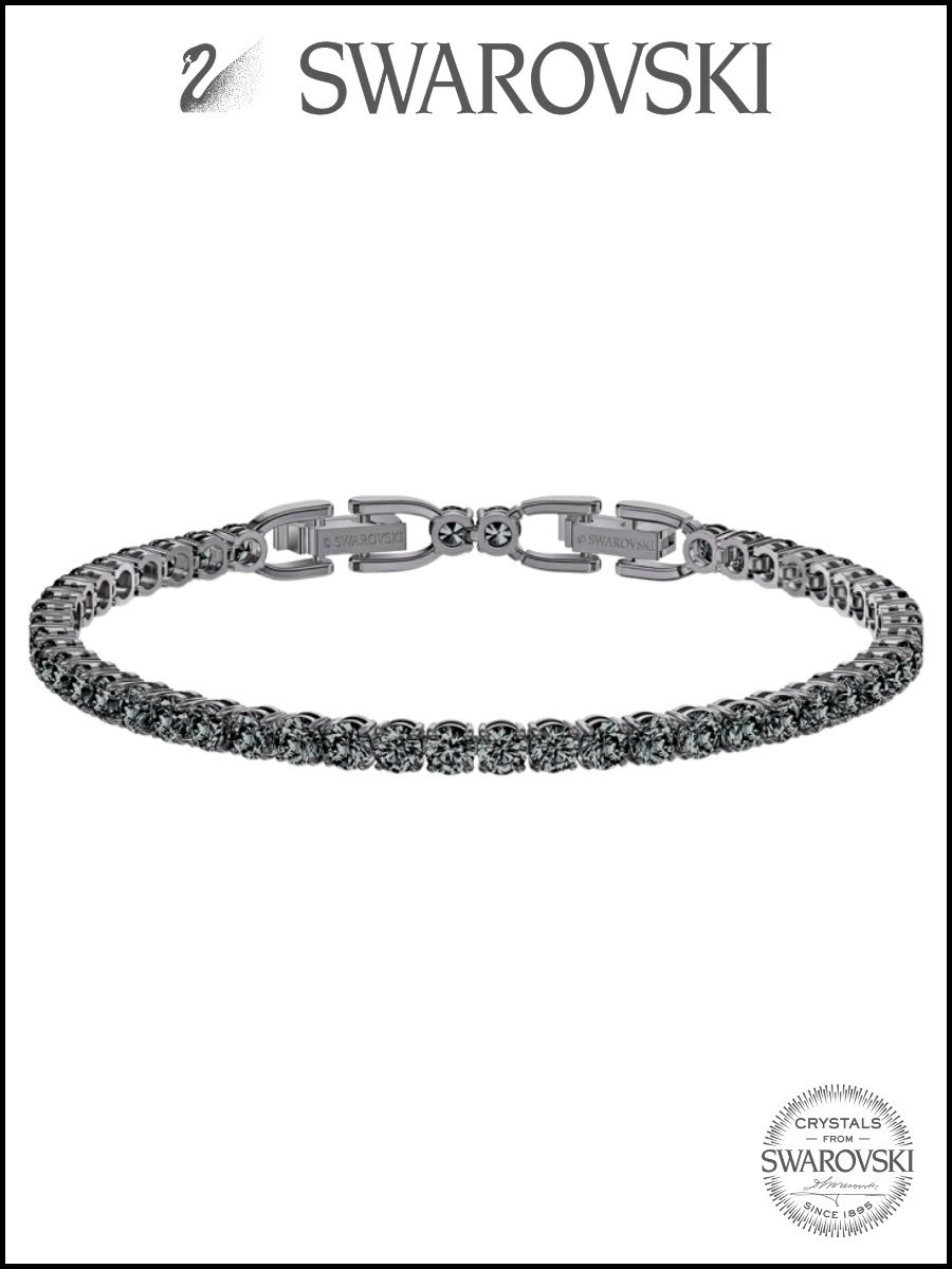 

Браслет из стали с кристаллами р.20 Swarovski 5514655, 5514655