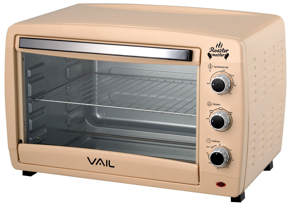 фото Мини-печь vail vl-5001 beige