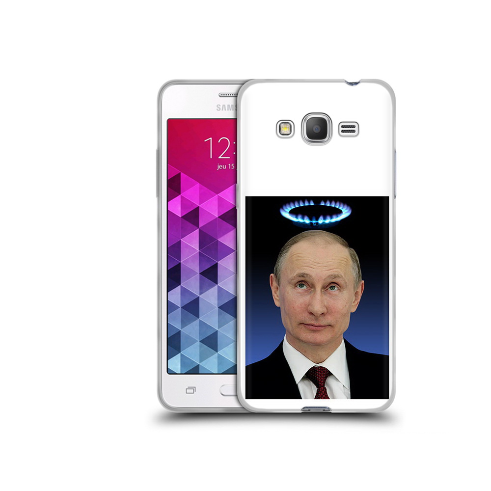 

Чехол MyPads Tocco для Samsung Galaxy Grand Prime святой газ, Прозрачный, Tocco