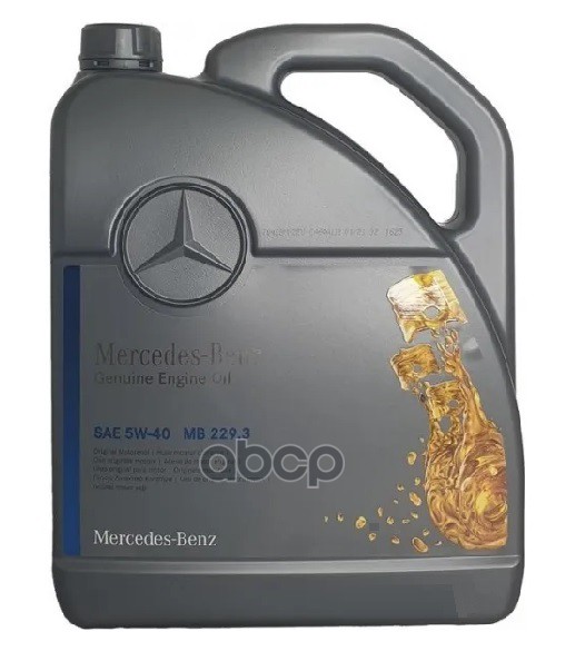 

Моторное масло Mercedes-Benz Mb229.3 5W40 5л