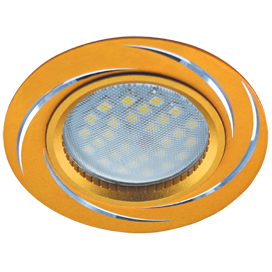 

Ecola MR16 DL3181 GU5.3 Светильник встраиваемый скрытый крепеж лампы матовое Золо