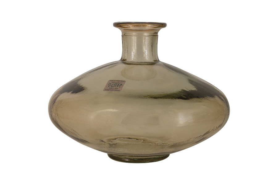 

Ваза San Miguel Peach Cream 16см коричневая стекло VSM-4742-DB04_