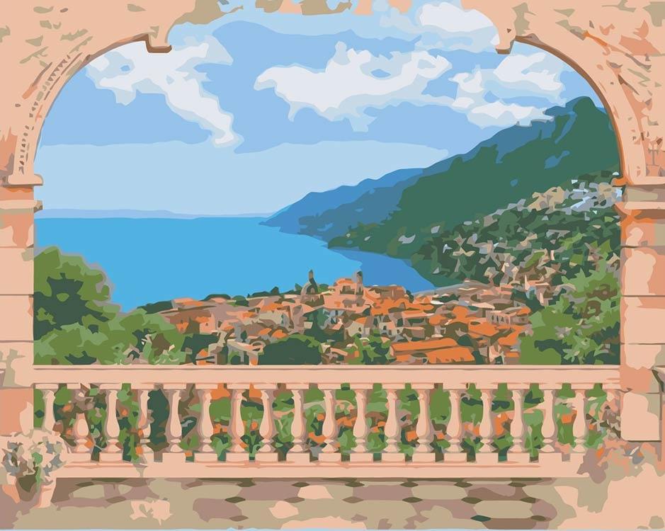 

Картина по номерам Живопись по Номерам Салерно, 40x50, Салерно