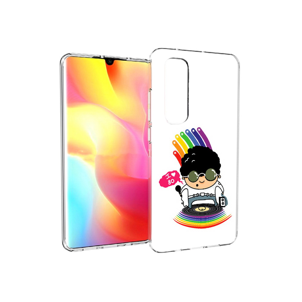 

Чехол MyPads Tocco для Xiaomi Mi Note 10 Lite Я люблю 80-е (PT149714.254.205), Прозрачный, Tocco