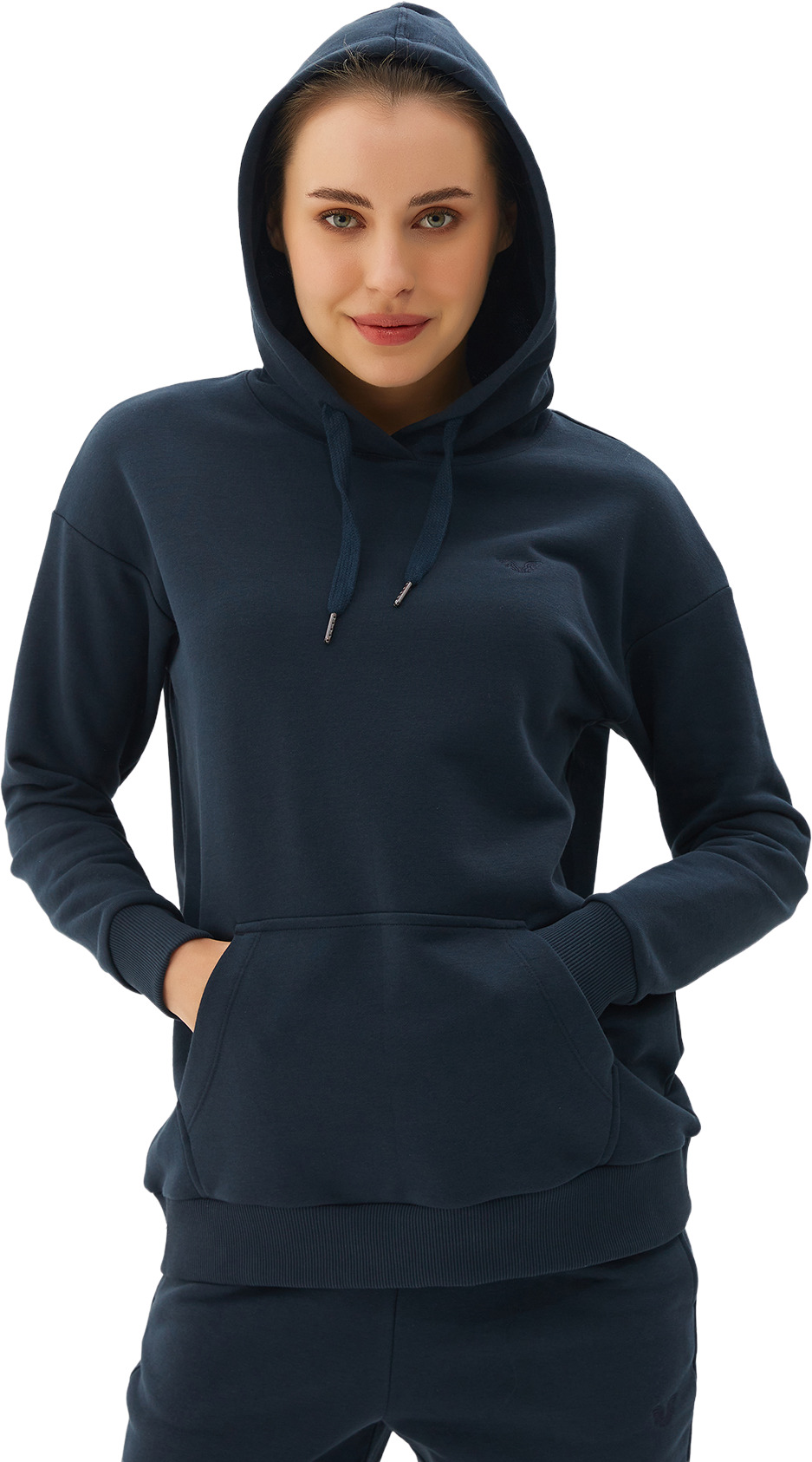 

Худи женское Bilcee TB20WL11W8785-1-1804 синее XS, TB20WL11W8785-1-1804