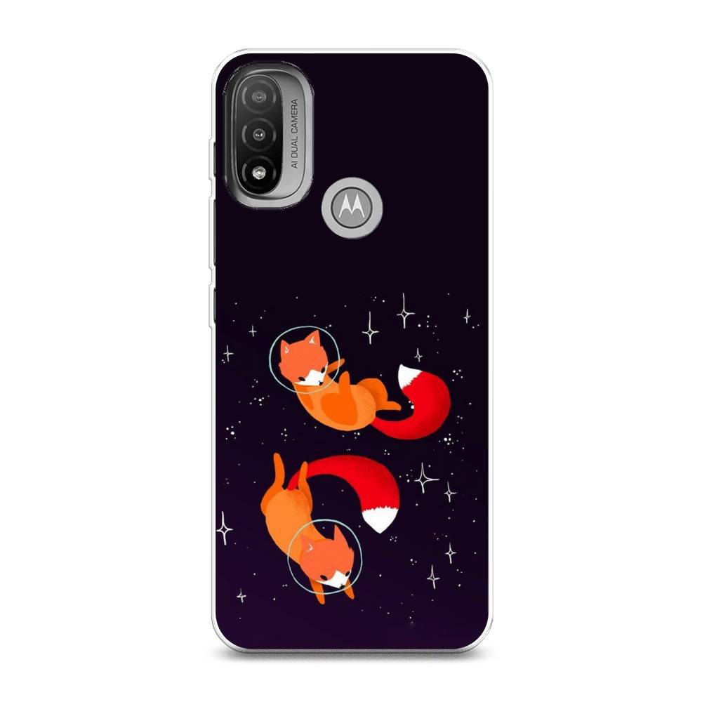 

Чехол Awog на Lenovo K14 Plus/Motorola Moto E20/E30/E40 "Лисы космонавты", Разноцветный, 243450-4