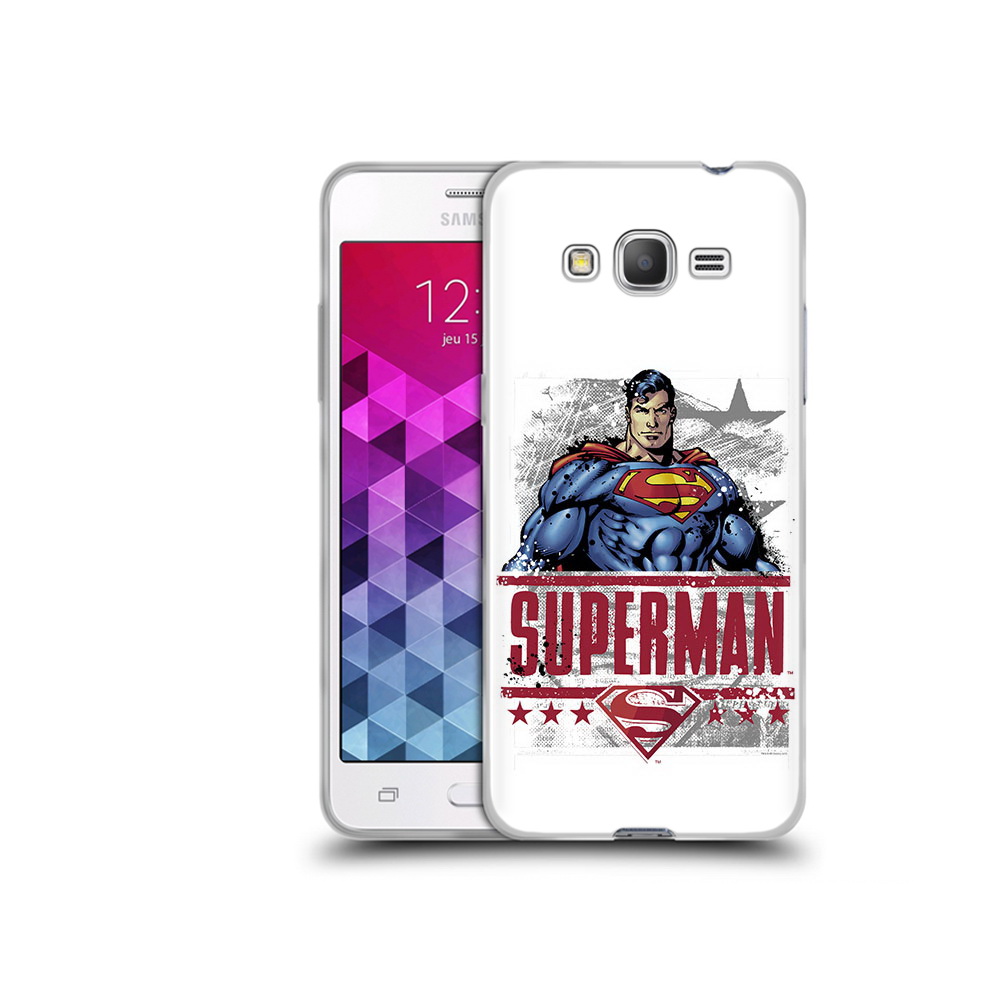 

Чехол MyPads Tocco для Samsung Galaxy Grand Prime рисунок супермен, Прозрачный, Tocco