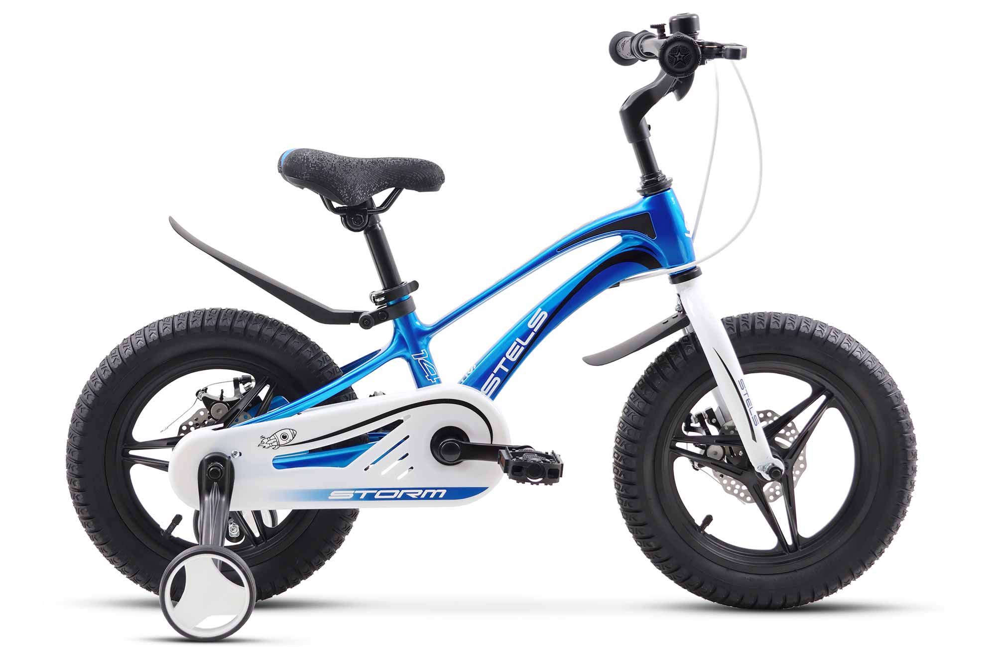 

Детский велосипед Storm MD 14" Z010 78" Синий 2024