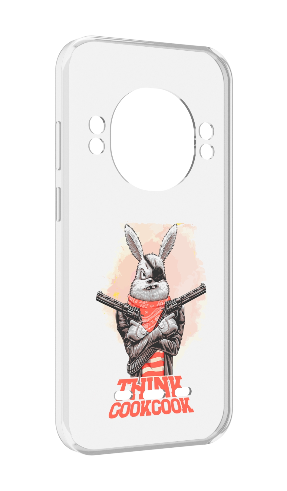 

Чехол MyPads кролик пират для UleFone Power Armor 16 Pro, Прозрачный, Tocco