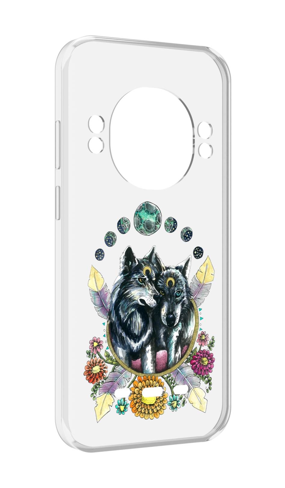 

Чехол MyPads красивые волки абстракция для UleFone Power Armor 16 Pro, Прозрачный, Tocco