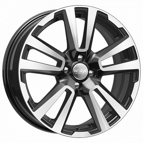 фото Колесный диск кик реплика кс874 (ba) 6.5xr17 et41 4*100 d60.1