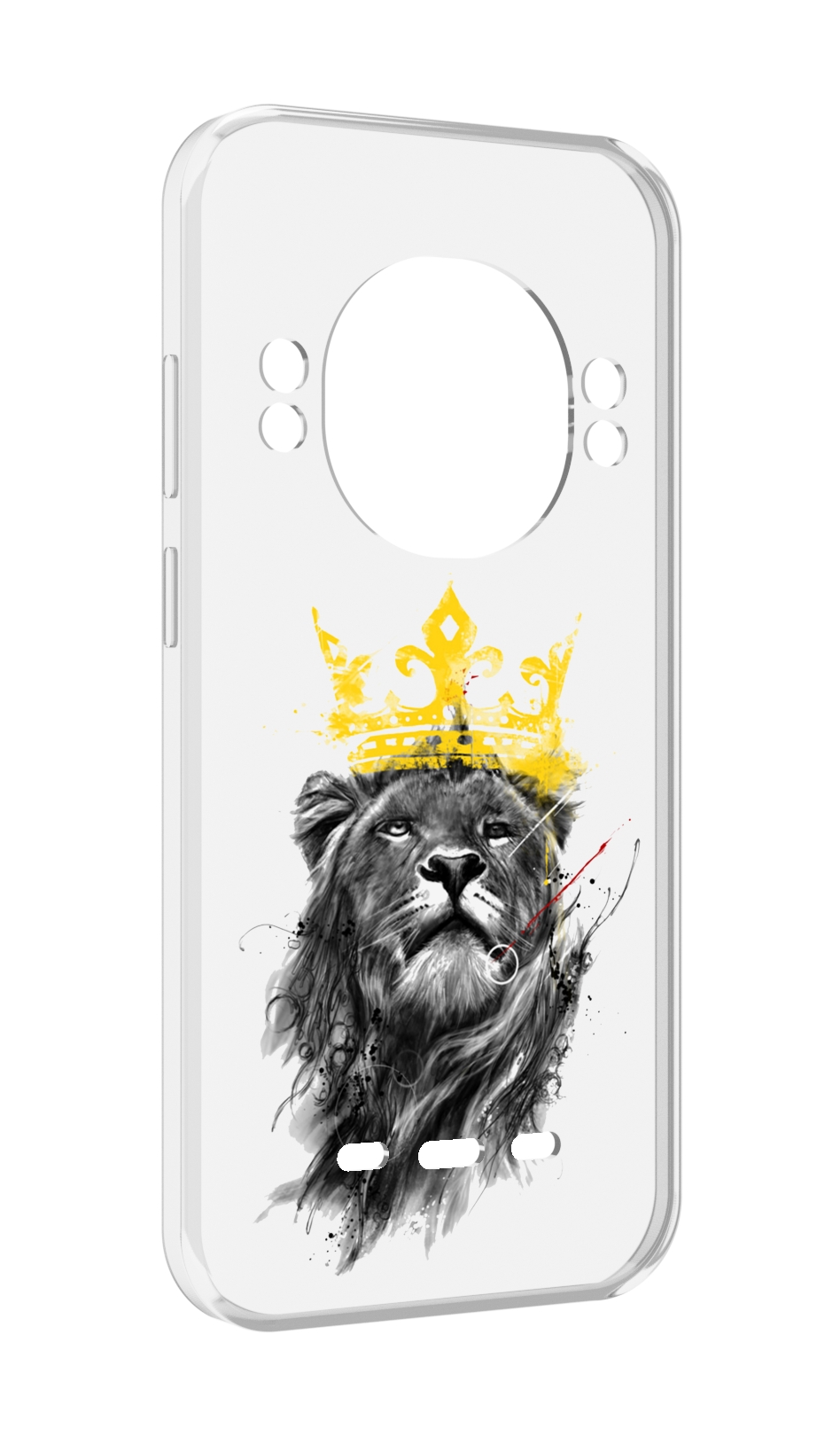 

Чехол MyPads король-лев для UleFone Power Armor 16 Pro, Прозрачный, Tocco