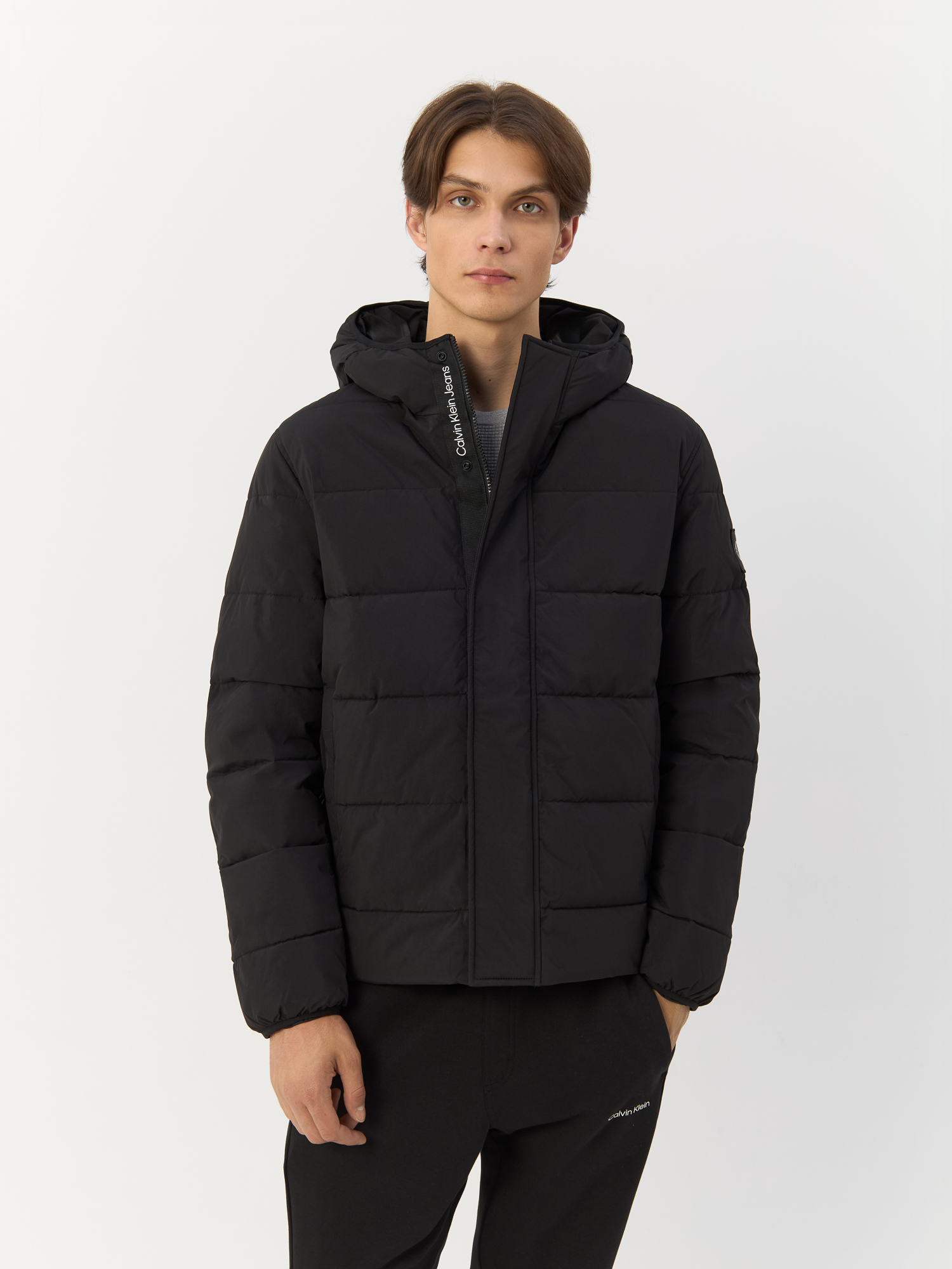 

Куртка мужская Calvin Klein Jeans J30J325594 черная L, Черный, J30J325594