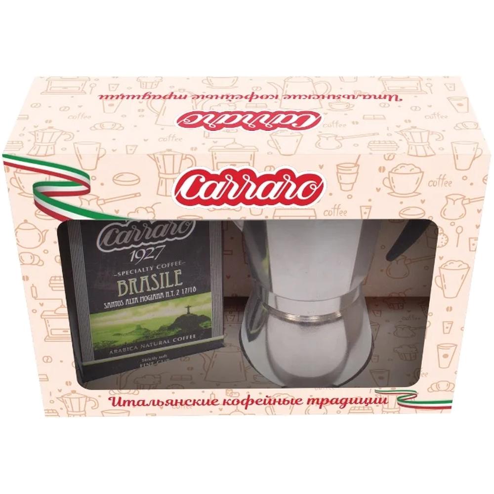 

Набор Кофеварка Italco SOFT 6 порций + Молотый кофе Carraro Brasile 250 гр