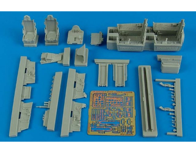 

Набор дополнений Aires 1/48 F-100F Super Sabre cockpit set - late v 4558
