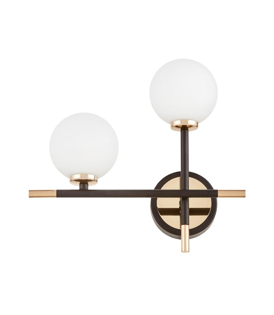 

Бра Lumina Deco Marsiada LDW 6033N-2 BK+GD