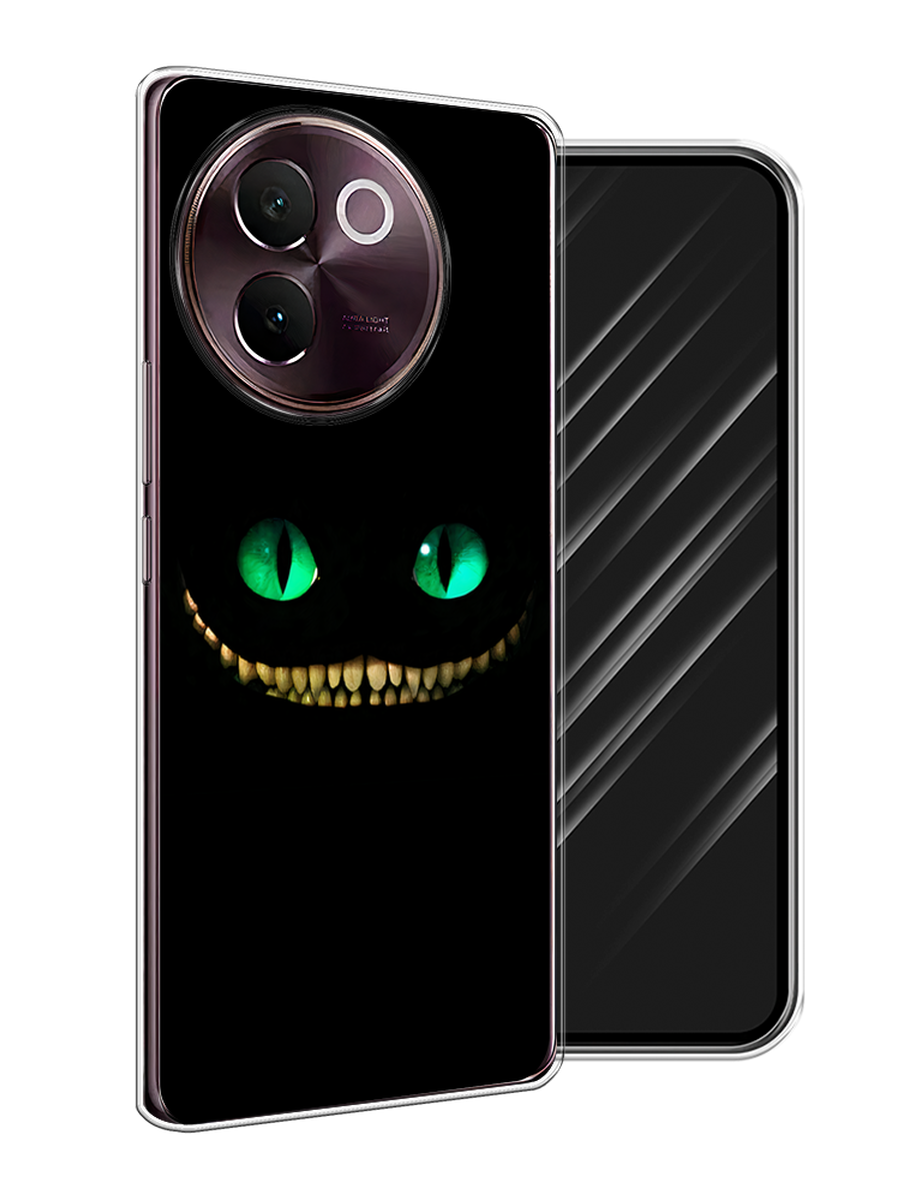 

Чехол Awog на Vivo V30e "Зеленоглазый чеширский кот", Черный, 2610550-1