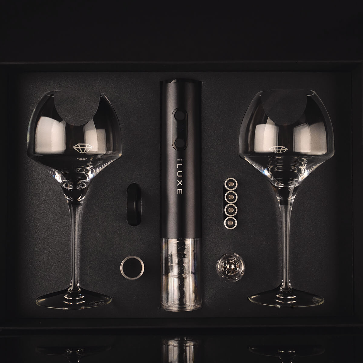 

Подарочный набор сомелье iLUXE The Full Pro Black, The Full Pro
