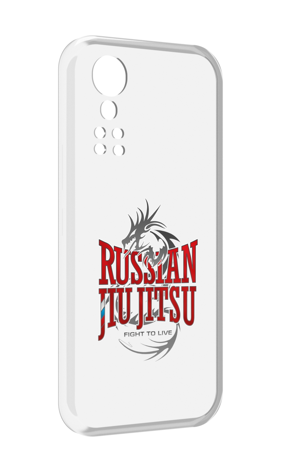 

Чехол MyPads джиу джитсу для ZTE Axon 30 5G / Axon 30S, Прозрачный, Tocco