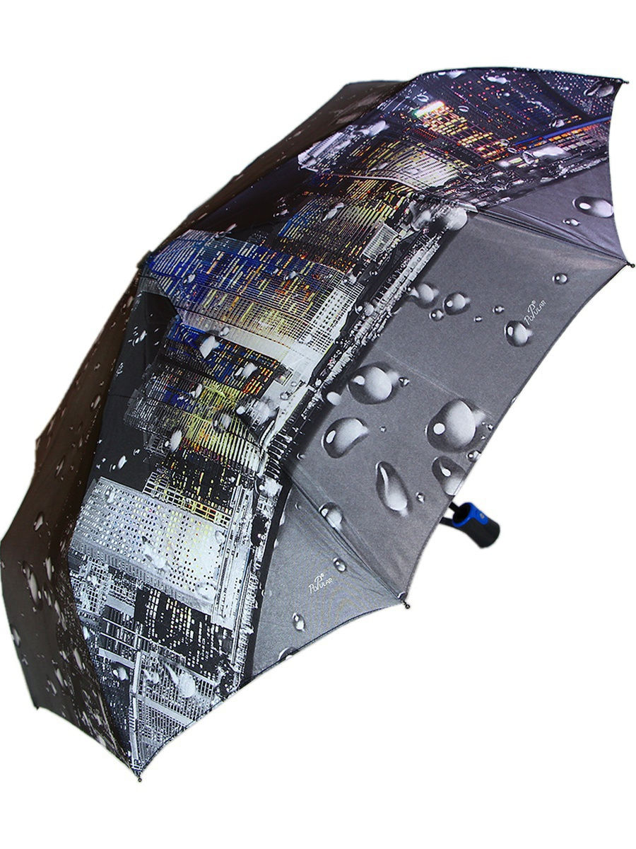 

Зонт женский Popular Umbrella 1292 темно-серый, 1292