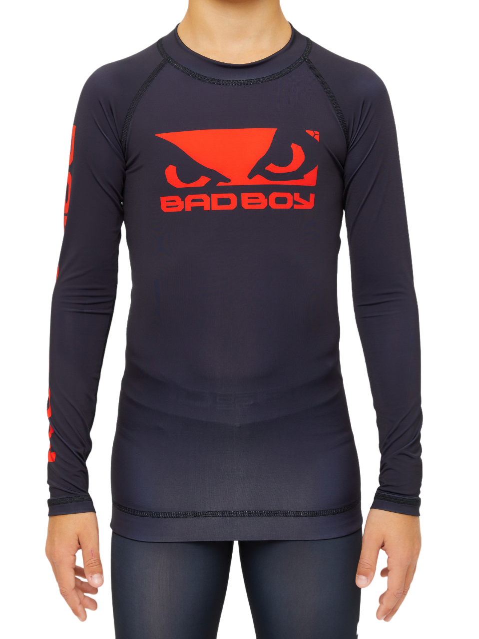 

Детский Рашгард Bad Boy Origin New Rashguard Long Sleeves черный/красный 12 лет