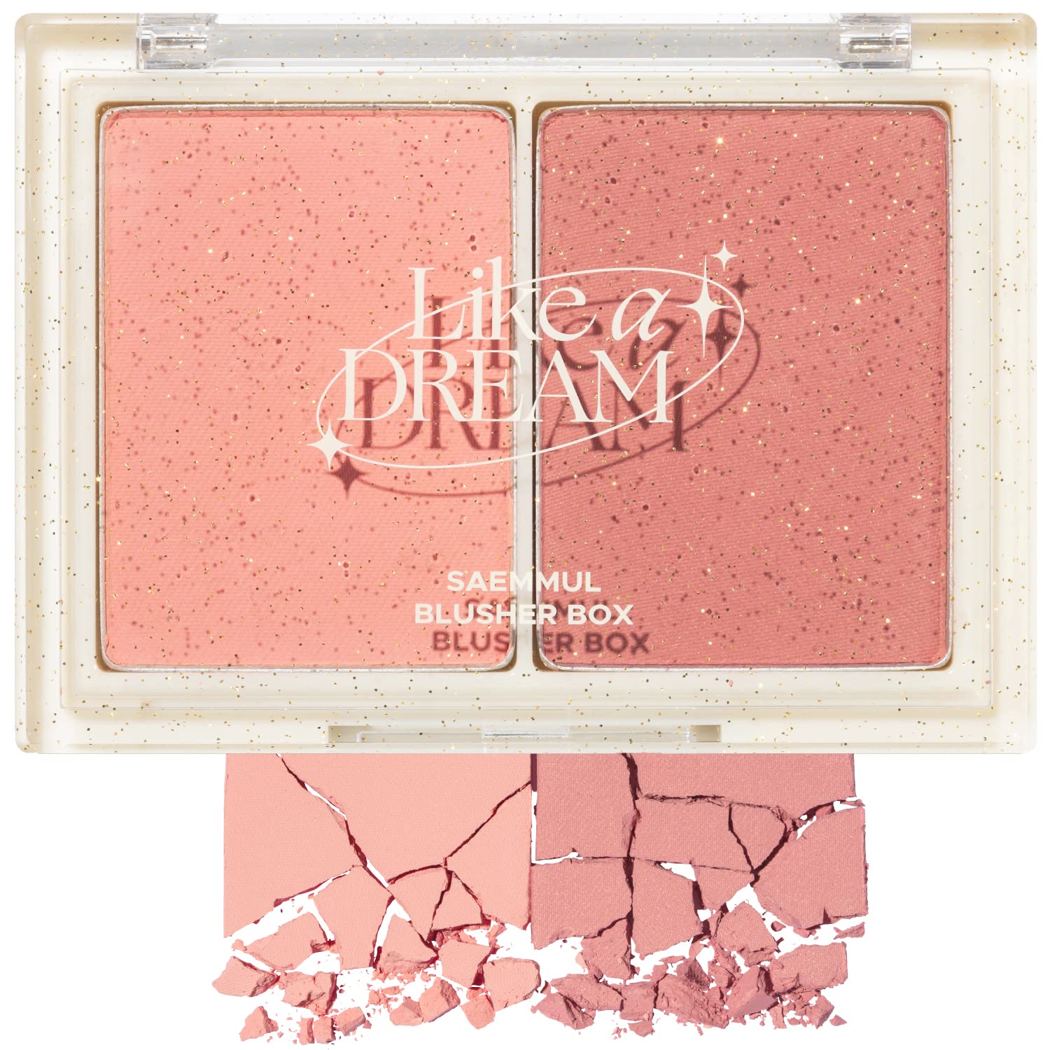 

Двухцветные румяна The SAEM Saemmul Blusher - 02 Mono Pink (8 гр)