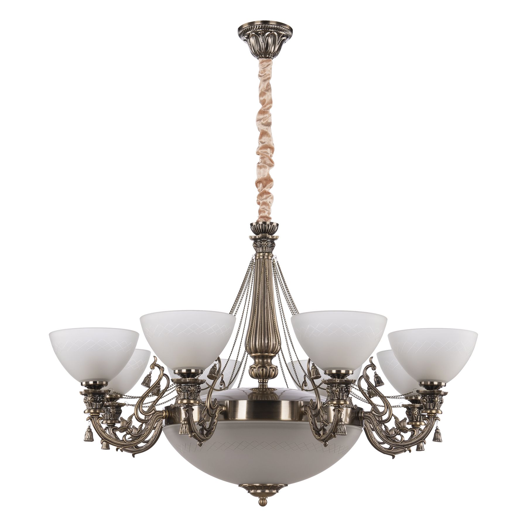 

Люстра 1690/8+4 AB Arte Perfetto Luce, APL2231690/8+4 AB