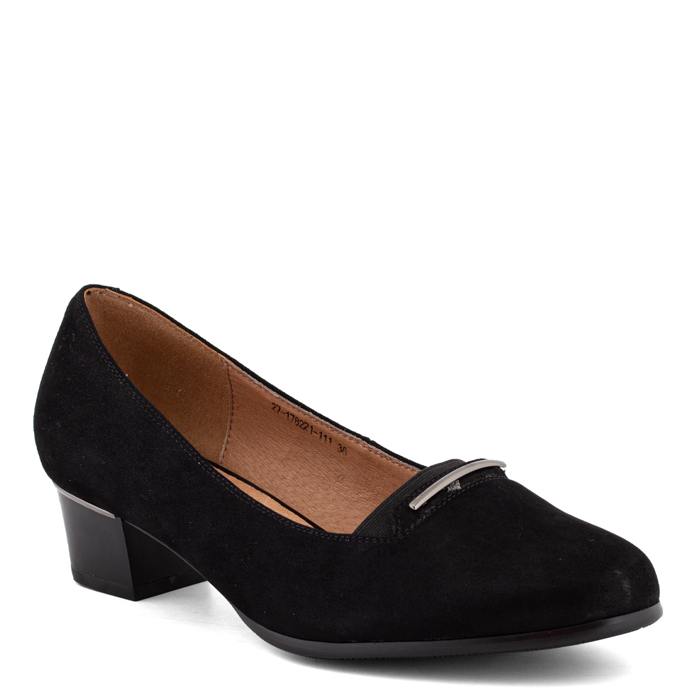 фото Туфли женские pm shoes 27-178221-111 черные 39 ru