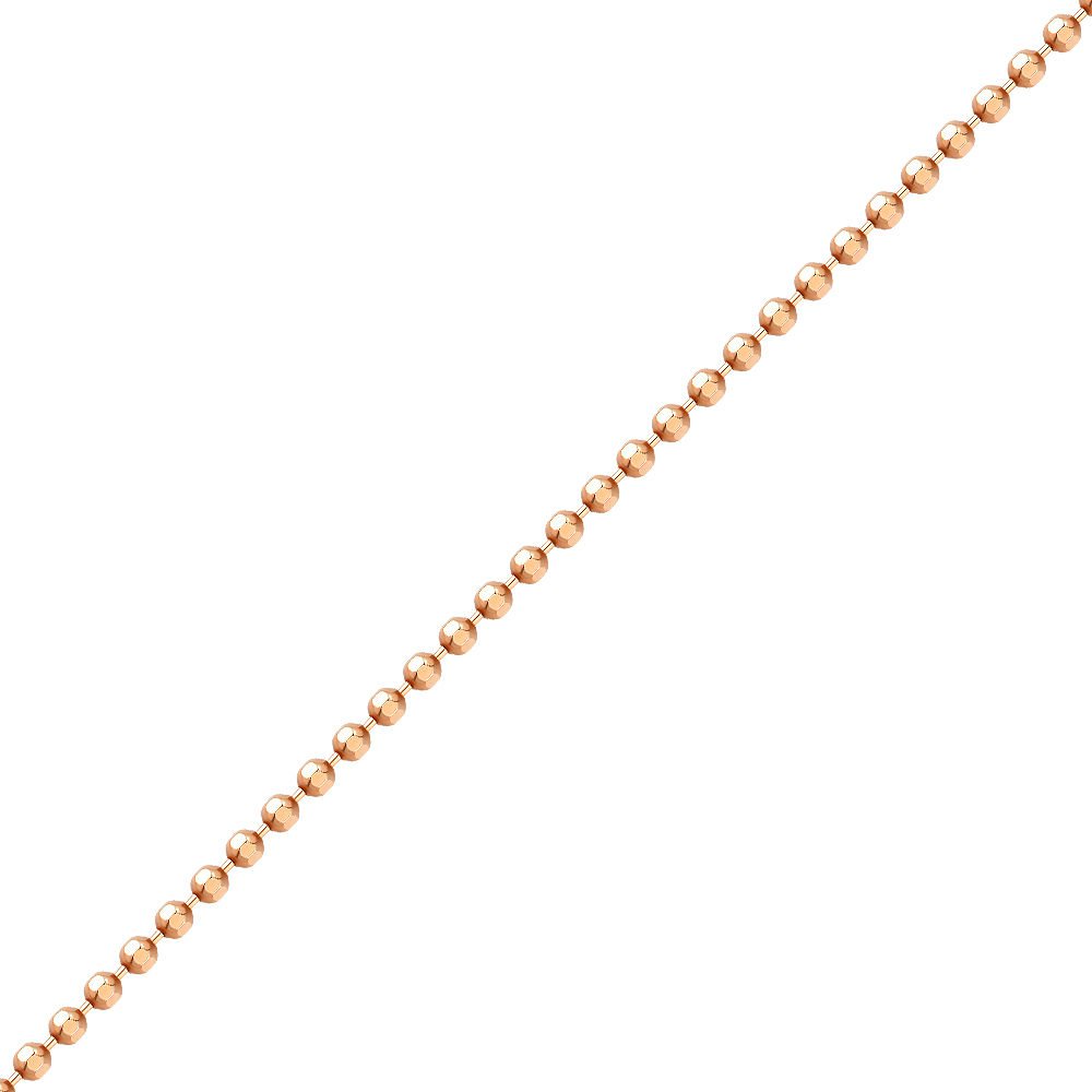 

Цепочка из красного золота 50 см 585Gold 504009766, Золотистый, 504009766