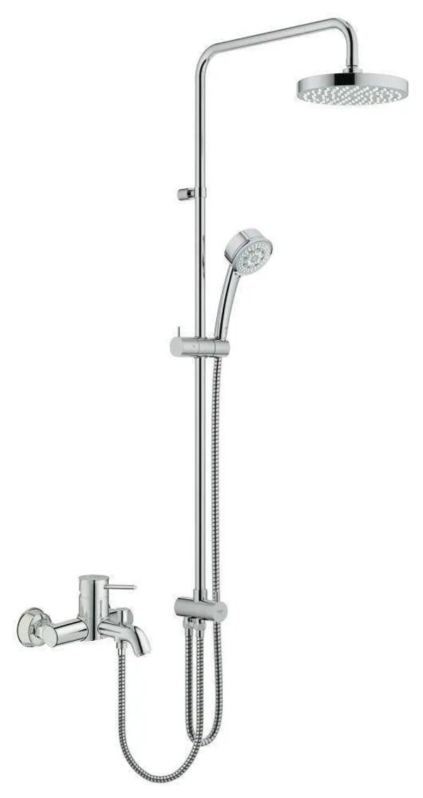 фото Смеситель однорычажный для ванны, grohe bauclassic, хром, (32865000)