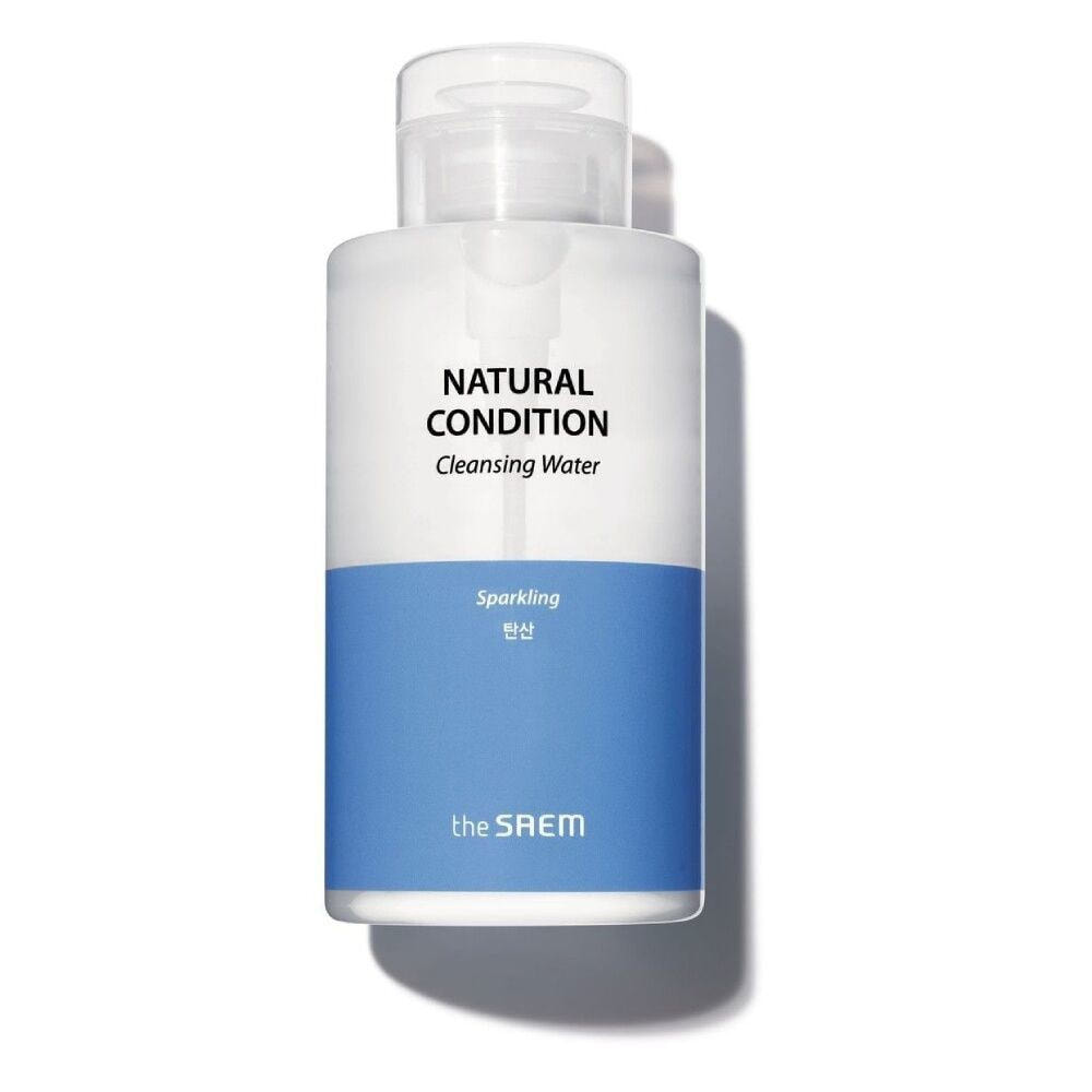 фото Вода для снятия макияжа the saem natural condition sparkling cleansing water (500 мл)