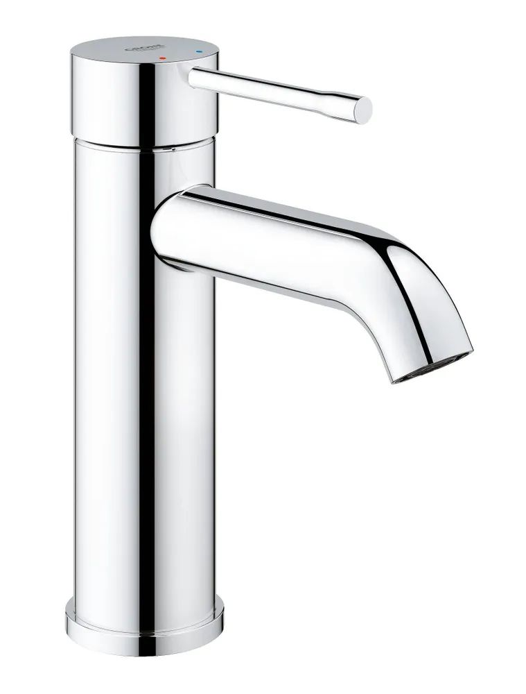 фото Смеситель однорычажный для раковины, grohe essence new, хром, (23590001)