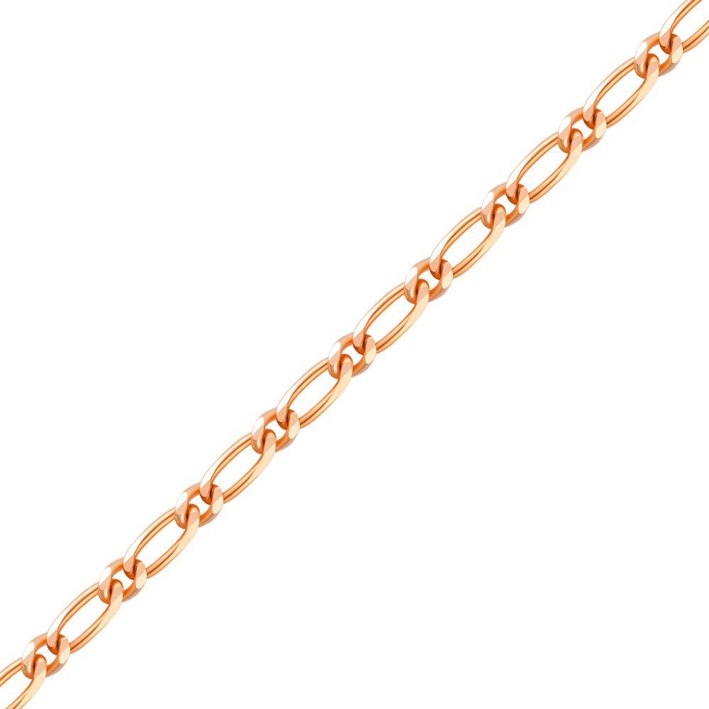 

Цепочка из красного золота 55 см 585Gold 504001087, Золотистый, 504001087